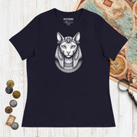 Navy Bastet - Women's Tee - history buff gift by HistoHead