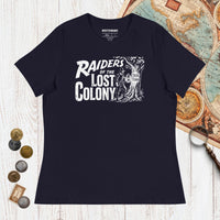 Navy Raiders of the Lost Colony - Women's Tee - history buff gift by HistoHead
