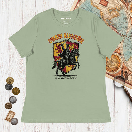 Sage Owain Glyndwr - Women's Tee - history buff gift by HistoHead
