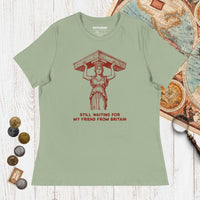 Caryatid Waiting for Her Friend - Women's Tee - history buff gift by HistoHead