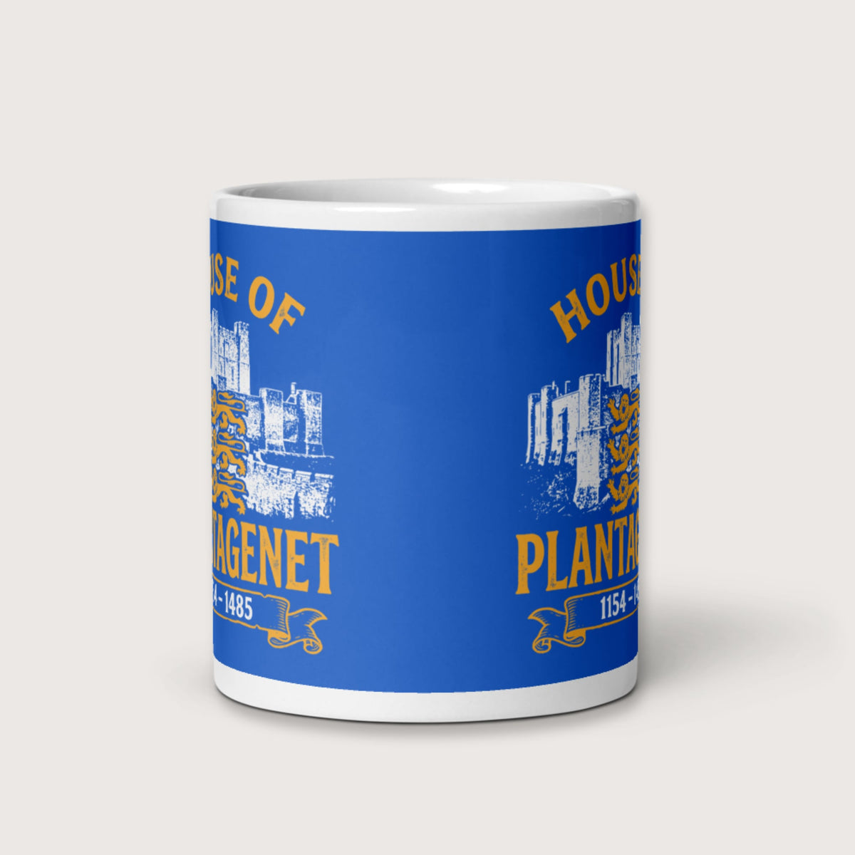 House of Plantagenet Mug - history buff gift by HistoHead