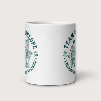 Team Penelope Procrastination Mug - history buff gift by HistoHead