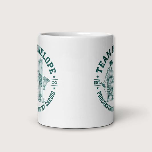 Team Penelope Procrastination Mug - history buff gift by HistoHead