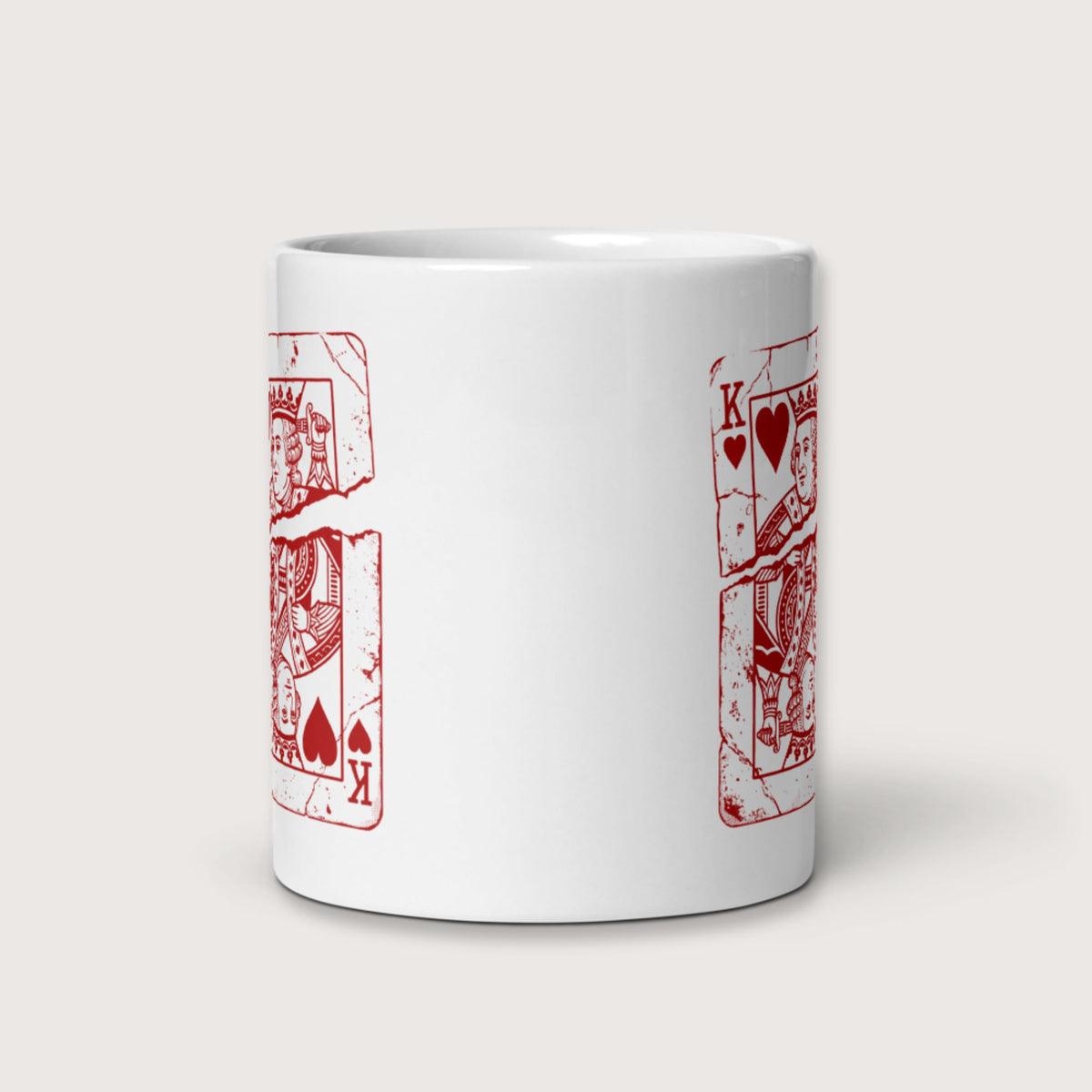 Louis XVI Playing Card Mug - history buff gift by HistoHead