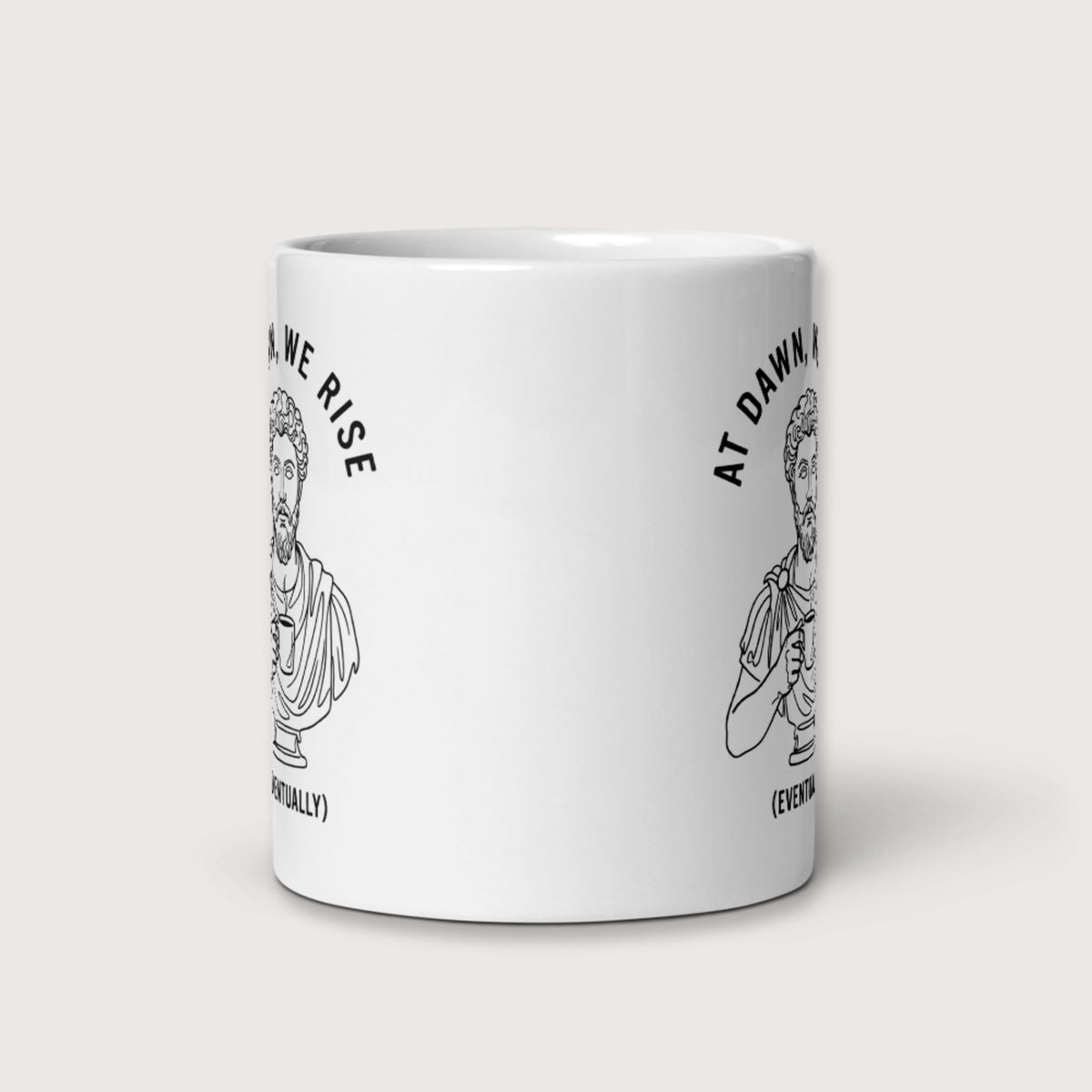 At Dawn We Rise Mug - history buff gift by HistoHead
