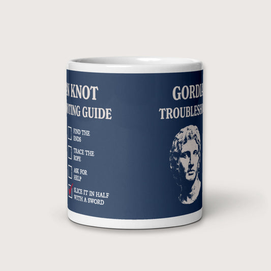Alexander's Gordian Knot Guide Mug - history buff gift by HistoHead