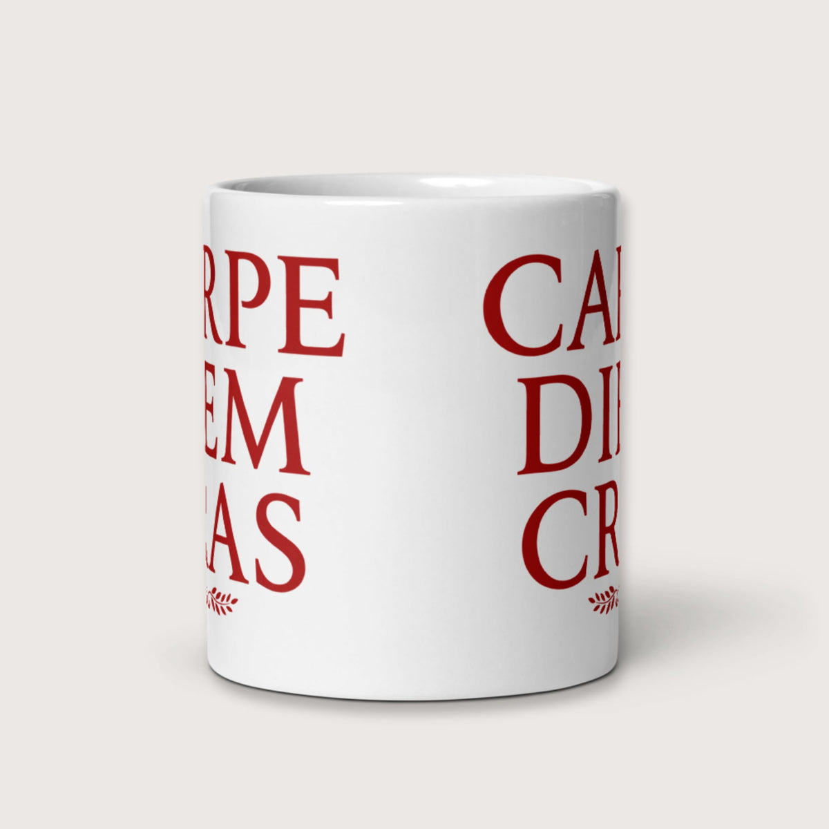 Seize the Day Tomorrow in Latin Mug - history buff gift by HistoHead
