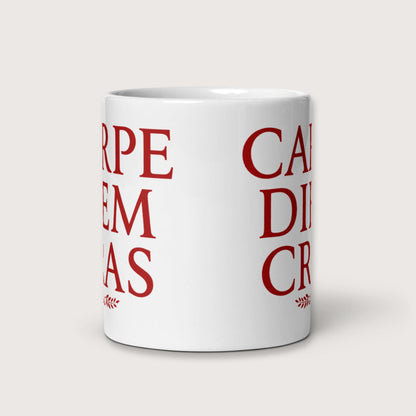 Seize the Day Tomorrow in Latin Mug - history buff gift by HistoHead