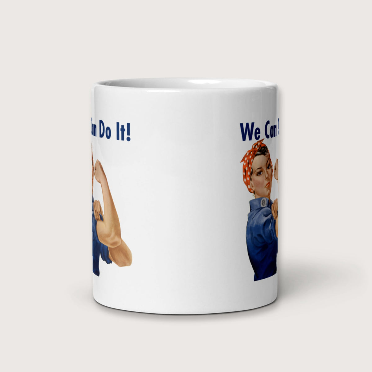 Rosie We Can Do It Mug - history buff gift by HistoHead