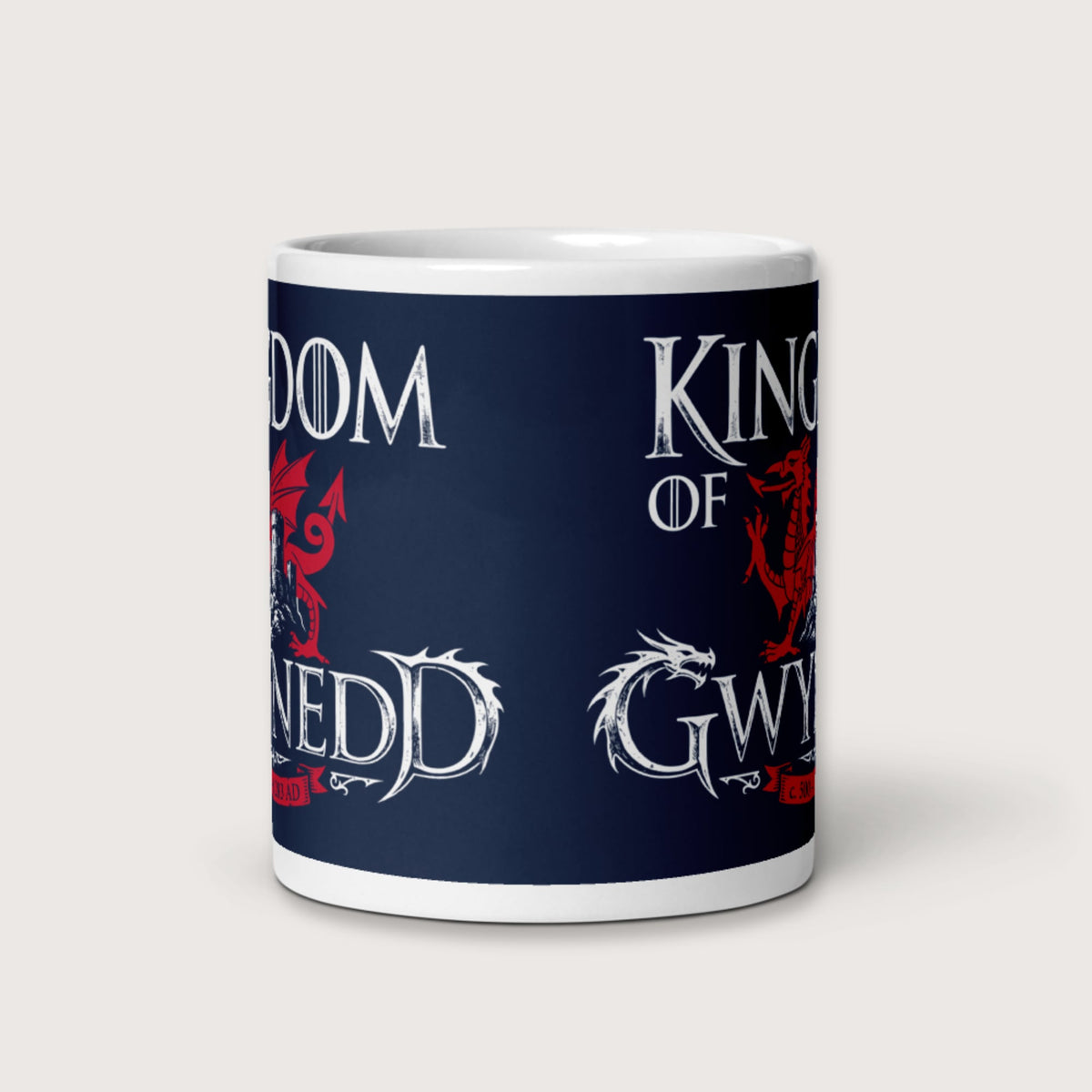 Kingdom of Gwynedd Mug - history buff gift by HistoHead