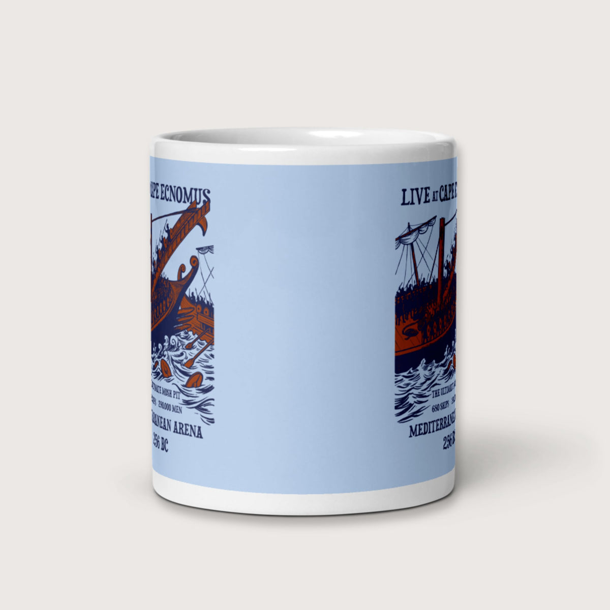 Battle of Cape Ecnomus Mug - history buff gift by HistoHead