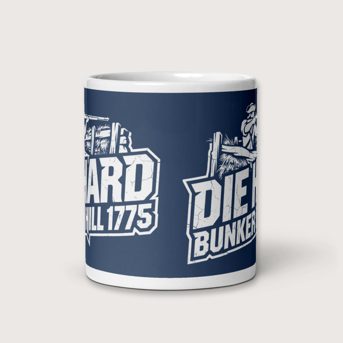 Die Hard Bunker Hill 1775 Mug - history buff gift by HistoHead