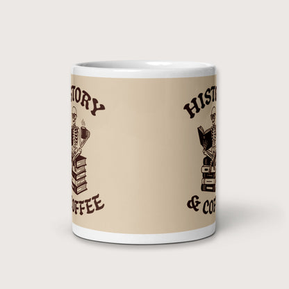 History & Coffee Mug - history buff gift by HistoHead