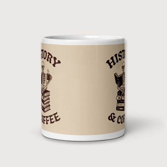 History & Coffee Mug - history buff gift by HistoHead