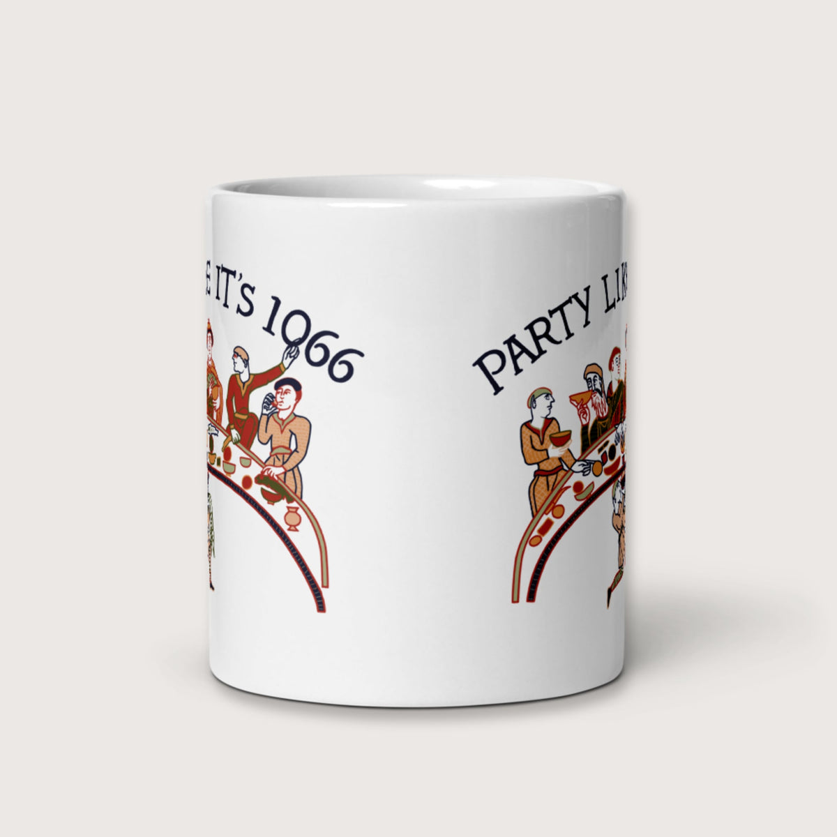 Bayeux Tapestry Party Like It's 1066 Mug - history buff gift by HistoHead