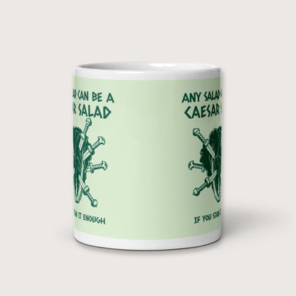 Caesar Salad Mug - history buff gift by HistoHead