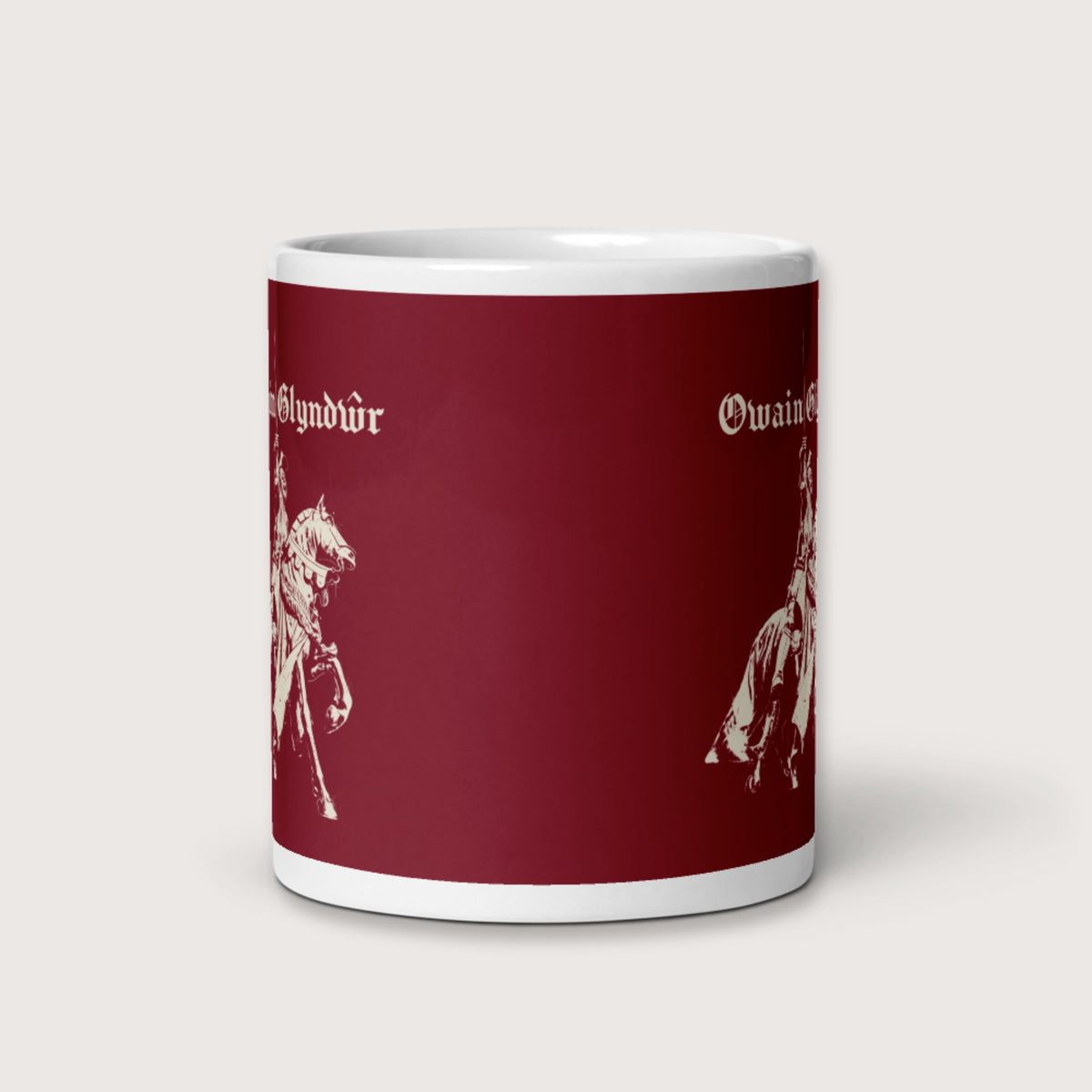 Owain Glyndŵr Statue Mug - history buff gift by HistoHead
