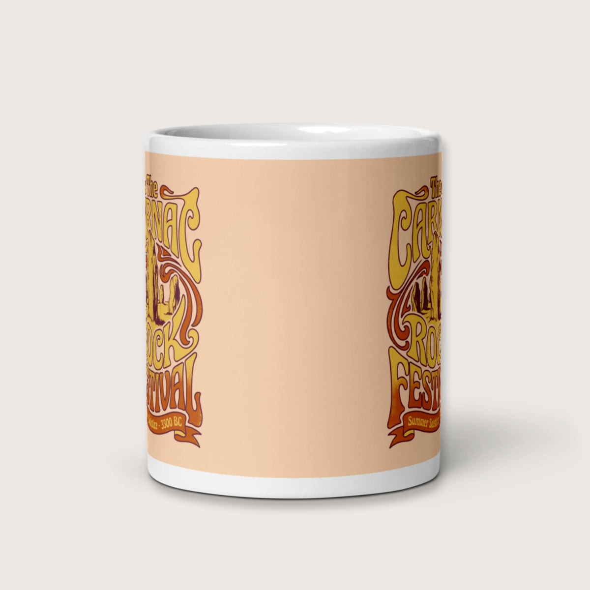 Carnac Rock Festival Mug - history buff gift by HistoHead