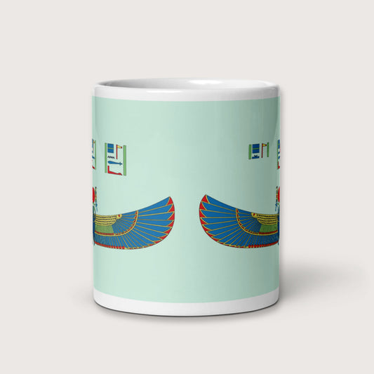 Khnum Hieroglyphs Mug - history buff gift by HistoHead