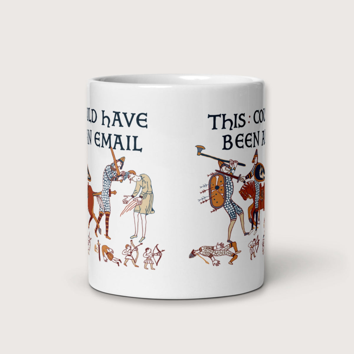 Bayeux Tapestry This Could Have Been an Email Mug - history buff gift by HistoHead