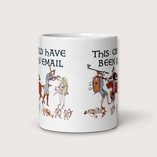Bayeux Tapestry This Could Have Been an Email Mug - history buff gift by HistoHead