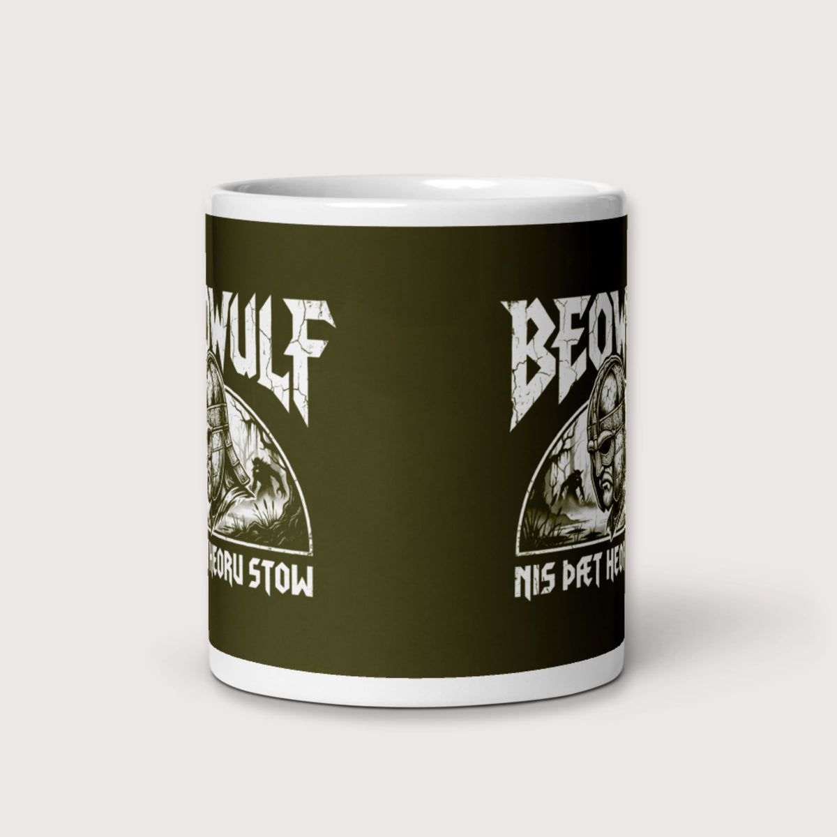 Beowulf That Is No Pleasant Place Old English Mug - history buff gift by HistoHead