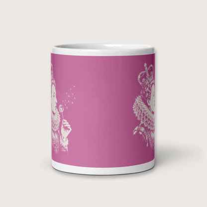 Elizabeth I Blowing Wishes Mug - history buff gift by HistoHead