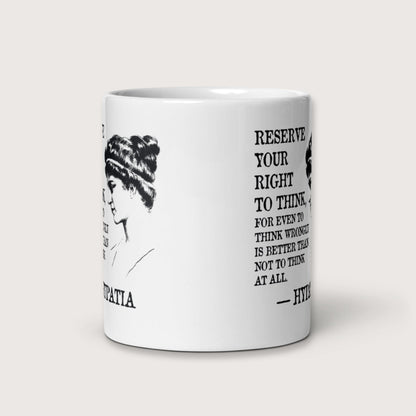 Hypatia Quote Mug - history buff gift by HistoHead