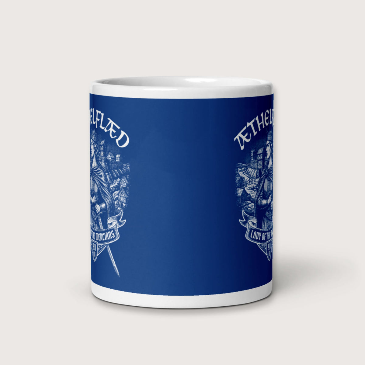 Æthelflæd Lady of the Mercians Mug - history buff gift by HistoHead