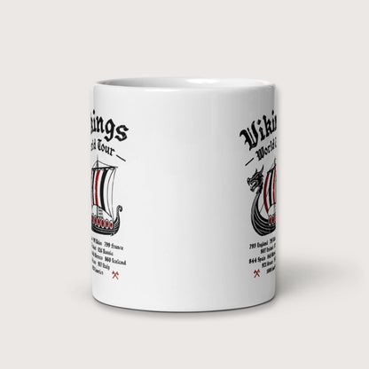 Vikings World Tour Mug - history buff gift by HistoHead