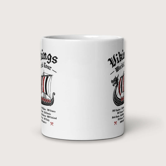 Vikings World Tour Mug - history buff gift by HistoHead