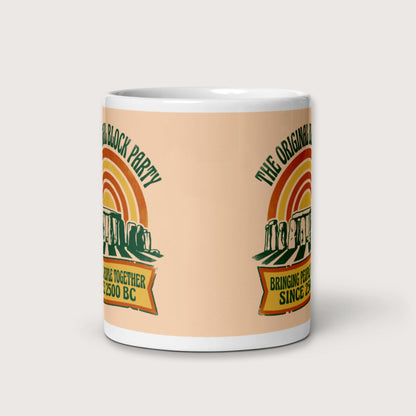 Stonehenge Block Party Mug - history buff gift by HistoHead