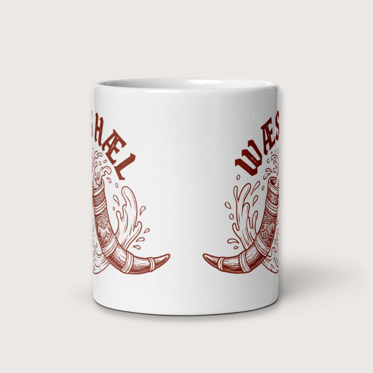 Wæs Hæl Mug - history buff gift by HistoHead