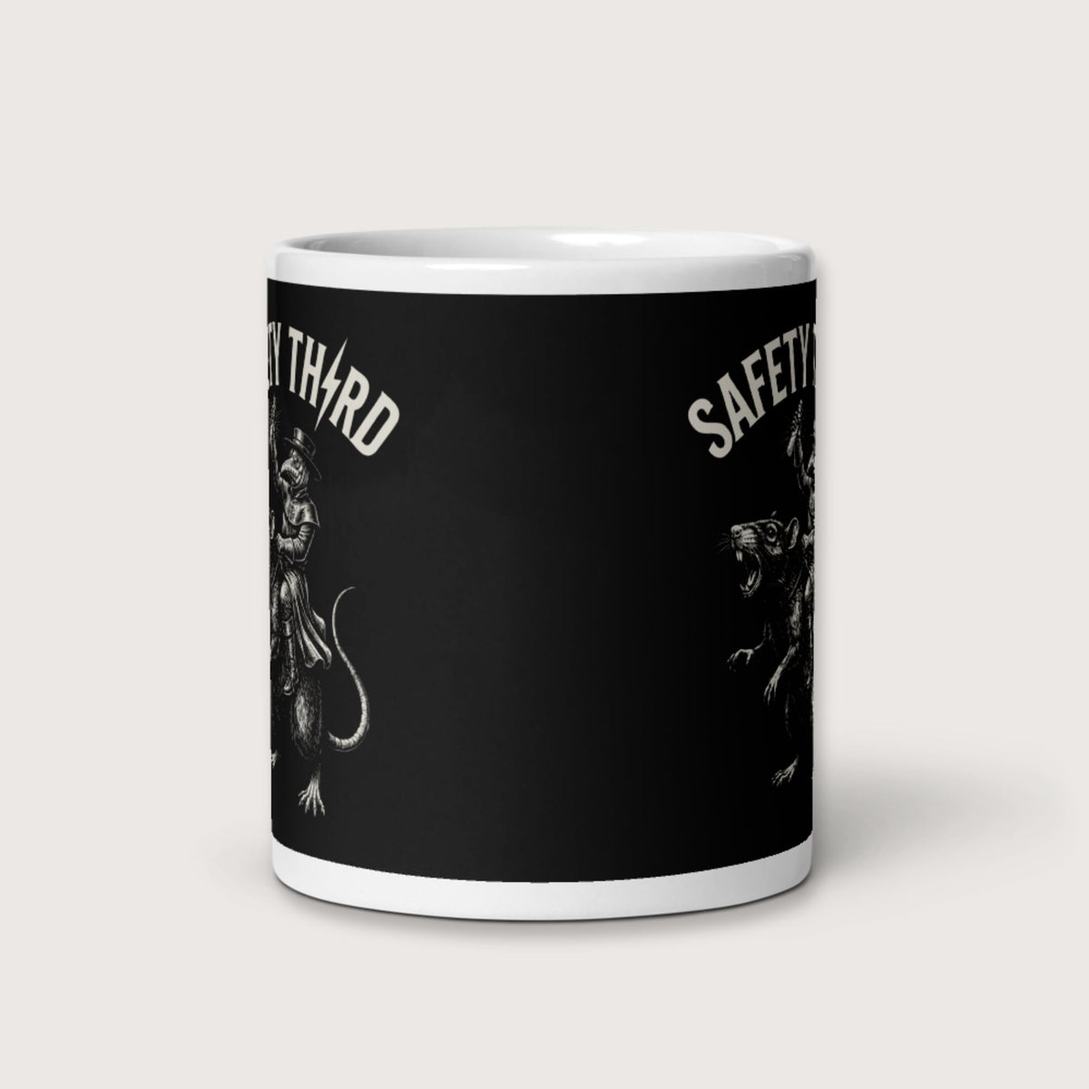 Plague Doctor Safety Third Mug - history buff gift by HistoHead