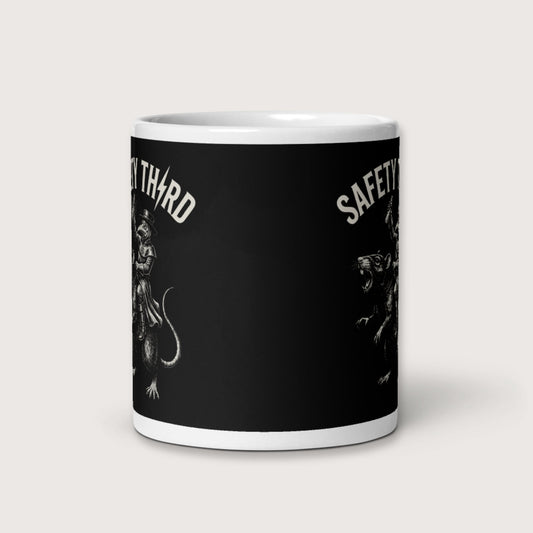 Plague Doctor Safety Third Mug - history buff gift by HistoHead