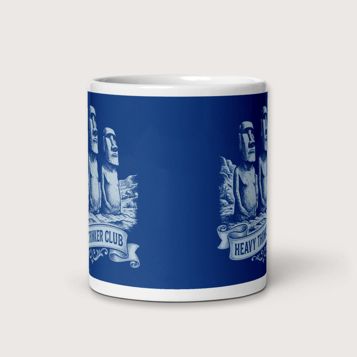 Heavy Thinker Club Mug - history buff gift by HistoHead