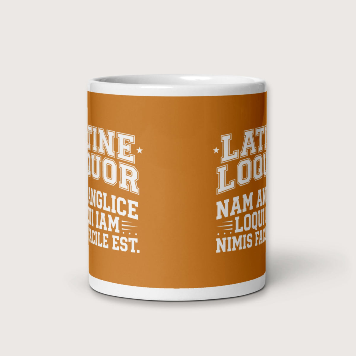 I Speak Latin Because English Is Too Easy Now Mug - history buff gift by HistoHead