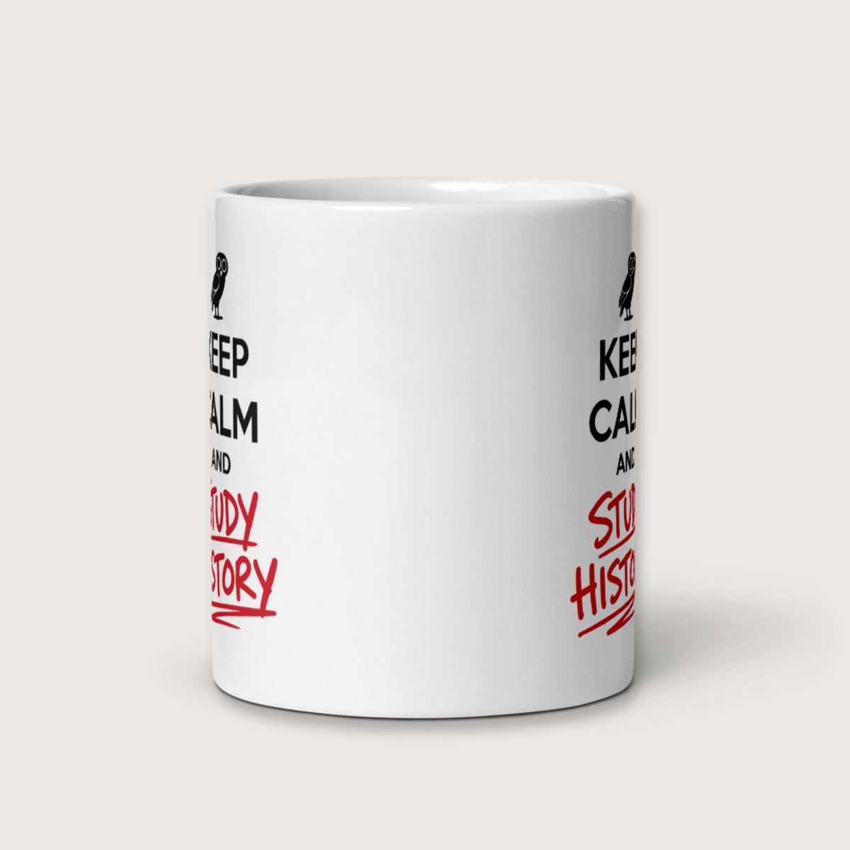 Keep Calm and Study History Mug - history buff gift by HistoHead