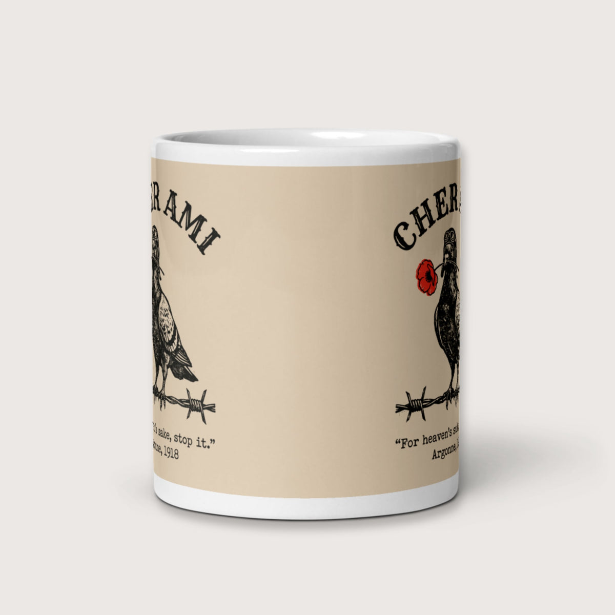 Cher Ami Mug - history buff gift by HistoHead