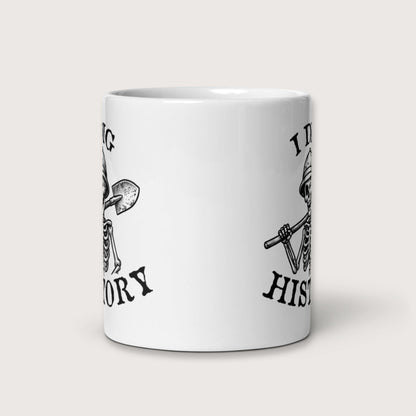 I Dig History Mug - history buff gift by HistoHead
