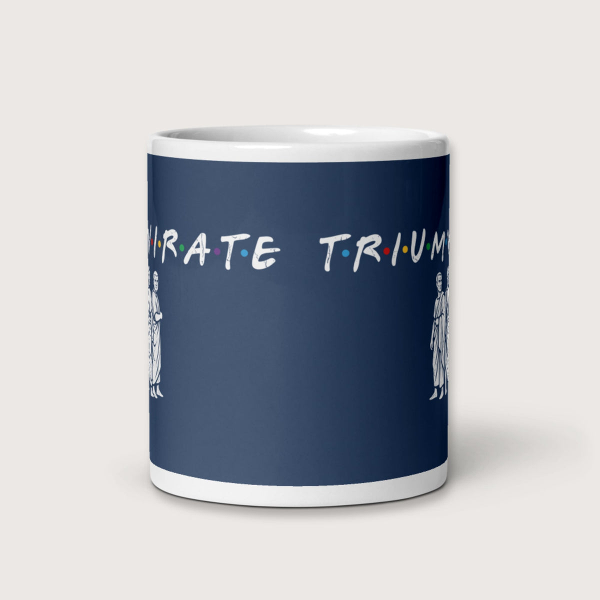 First Triumvirate Mug - history buff gift by HistoHead
