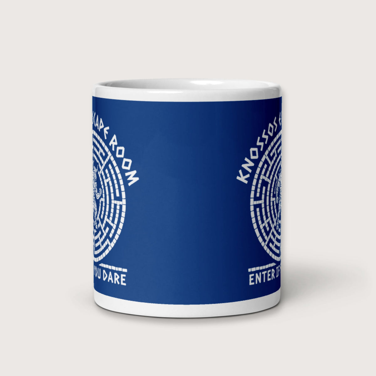 Knossos Escape Room Enter If You Dare Mug - history buff gift by HistoHead