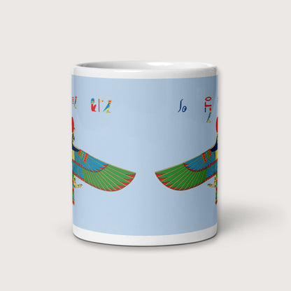 Hawk Emblem of Ra Mug - history buff gift by HistoHead