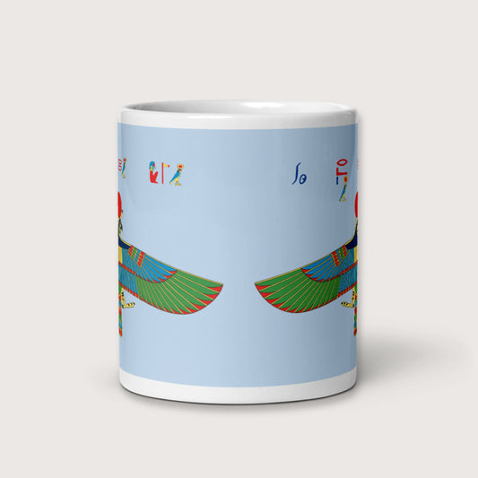 Hawk Emblem of Ra Mug - history buff gift by HistoHead
