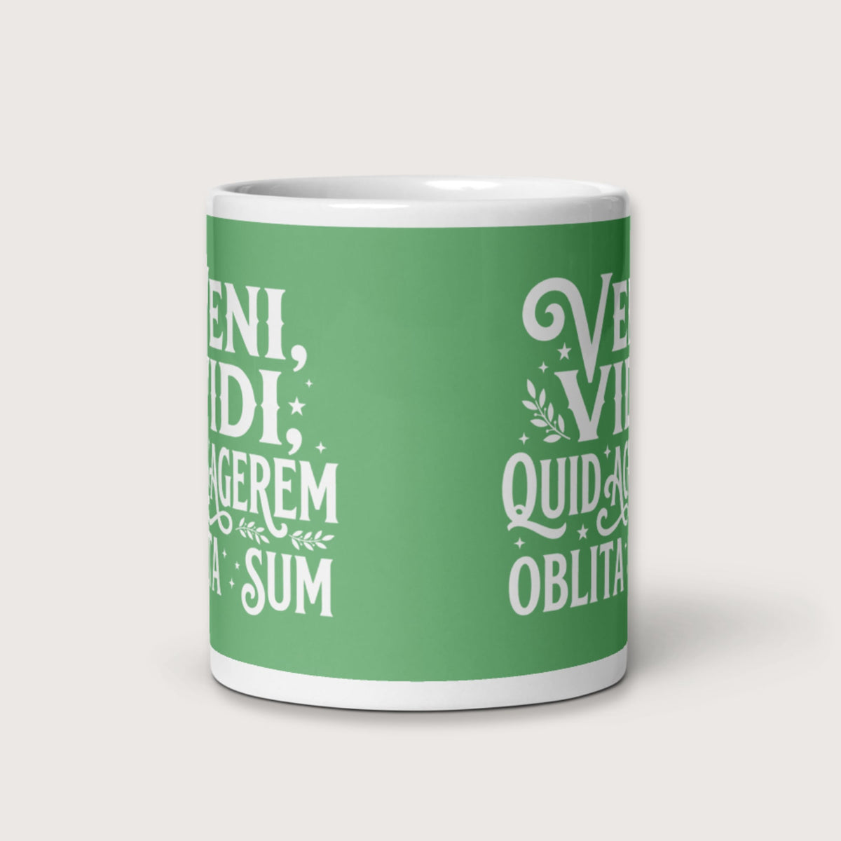 Latin I Came I Saw I Forgot I Was Doing (Feminine Version) Mug - history buff gift by HistoHead