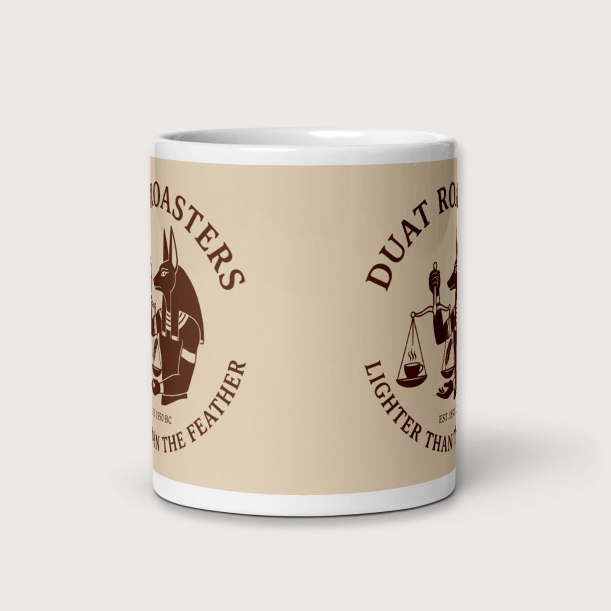 Duat Roasters Mug - history buff gift by HistoHead