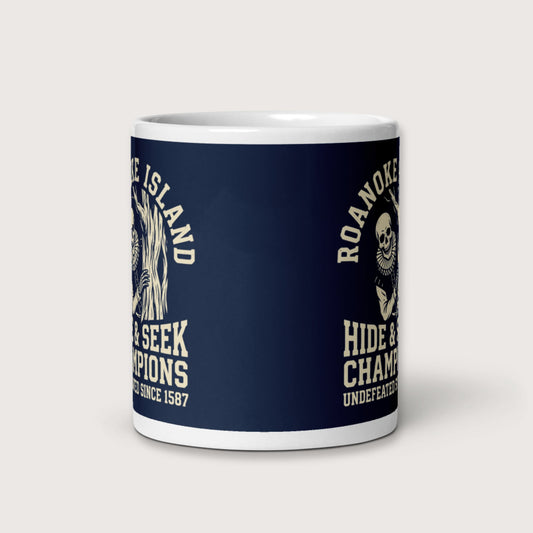 Roanoke Island Hide & Seek Mug - history buff gift by HistoHead