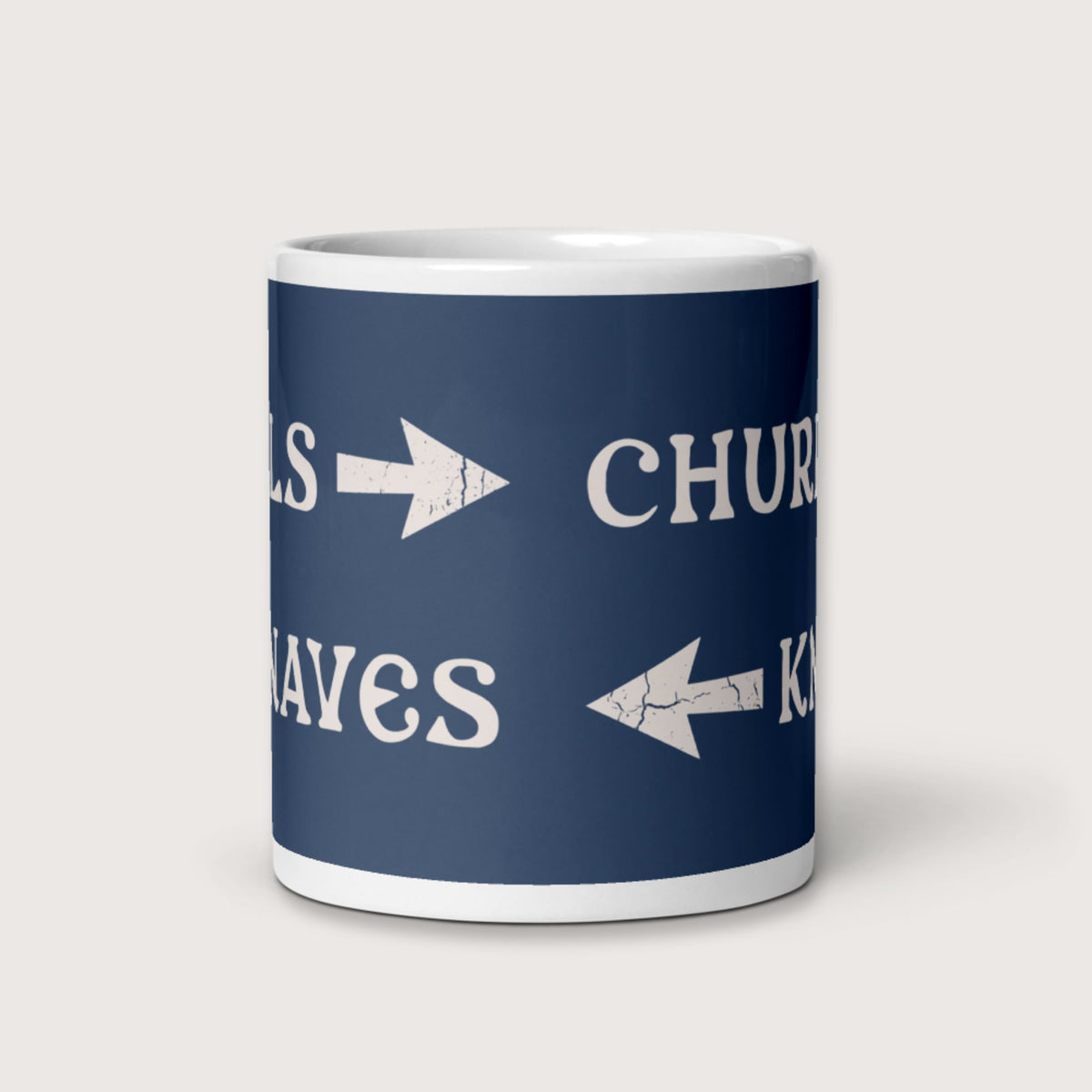 Churls or Knaves Mug - history buff gift by HistoHead