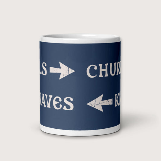Churls or Knaves Mug - history buff gift by HistoHead