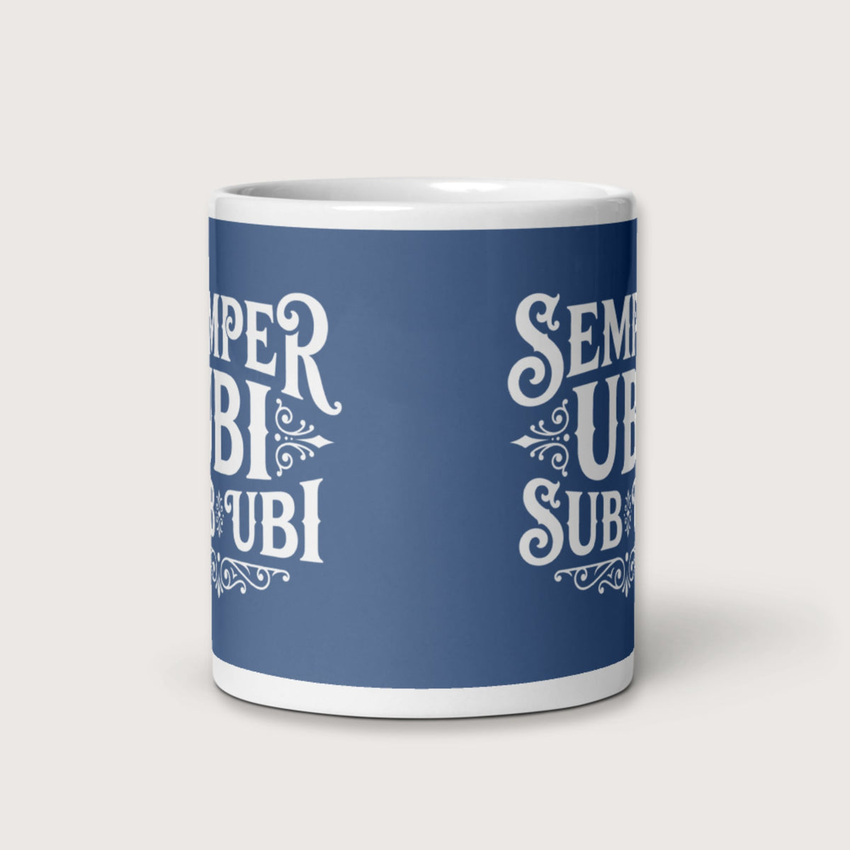 Latin Pun Semper Ubi Sub Ubi Mug - history buff gift by HistoHead
